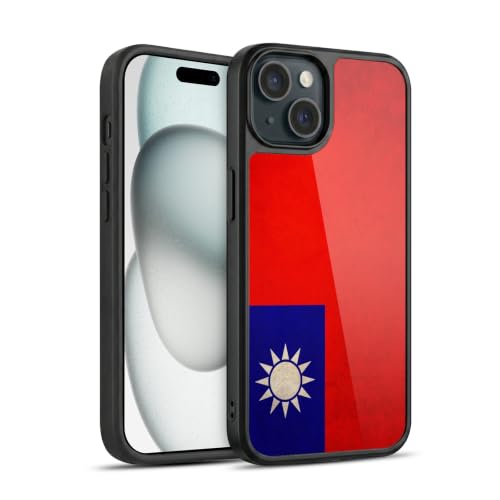 Évitez les Rayures sur iPhone 15 Coque Gel Drapeau Taiwan Football