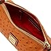 Dooney & Bourke Handbag, Ostrich Buffy Crossbody - Brown