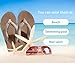 KuaiLu Flip Flops Women Arch Support Yoga Mat Comfortable Summer Beach Walking Thong Cushion Sandals Slip on Outfits Travel Essential Orthotic Slides Indoor Outdoor Slippers Shoes Camel Apricot Size 8