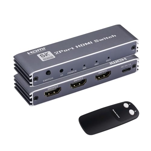 Divisor de conmutación HDMI 2.1 con soporte HDR10+ y Dolby para cine