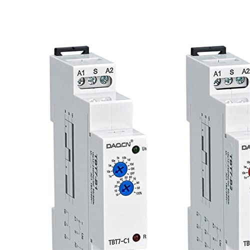 Relais de retard 220v temporisateur TBT7-C2 ACDC12-240V réglable