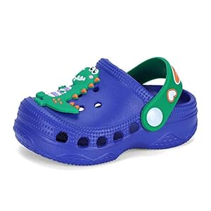 LACOFIA Baby Jongens Meisjes Tuink Klompen Kleuter Zomer Antislip Schoenen Strand/Zwembad Ademend Zomer Pantoffels voor…