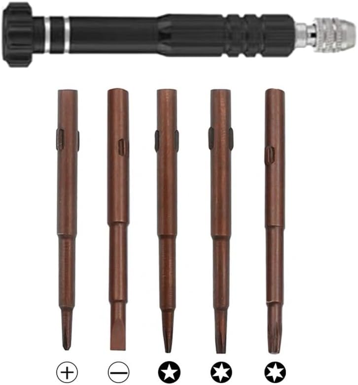 5 in 1 Precisions Tool Kit Screwdriver for Small Electronics and Eyewears