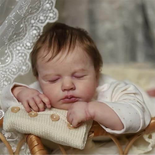 Muñeca Reborn Bebé Realista de 19 Pulgadas para Niños 3+ miniatura 3
