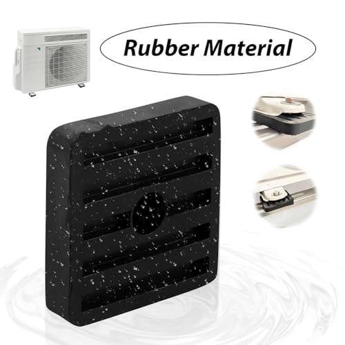 Schwingungsdämpfer Klimaanlage aus Gummi,Vibrationsdämpfer Klimaanlage Gummipuffer,Schwingungsdämpfer aus Gummi,Klimaanlagen-Stoßdämpfer,Stoßdämpfer für Klimaanlage im Freien,8 Stück