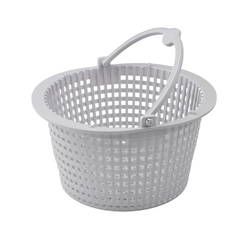SPX1091C Replacement Above Ground Skimmer Basket with Handle Skimmer Basket Compatible with Hayward Above Ground Pool Skimmer Automatic Skimmers SP1091lX,SP1091WM