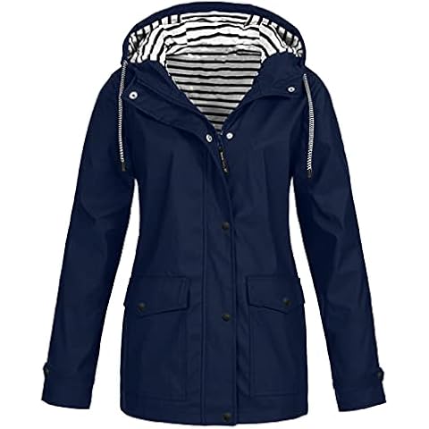 Yellow Raincoat for Women Waterproof Breathable Plus Size Coats Cover