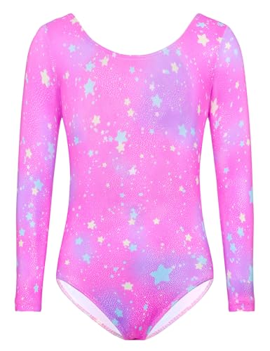 Image of TENVDA Girl's One Piece Swimsuit Sparkle Sleeveless One-Piece Bathing Suits Swimwear for Kids 2-12 Years Old