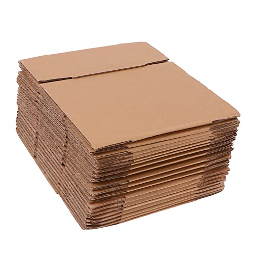 HOUDERCO Cajas De Cartón Pequeñas Para Embalaje y Envío Ultra Resistentes Cartón Duro