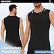 Falechay 3er Pack Unterhemd Herren 100% Gekämmte Baumwolle Tank Top Herren Ärmelloses Unterhemden Schwarz L