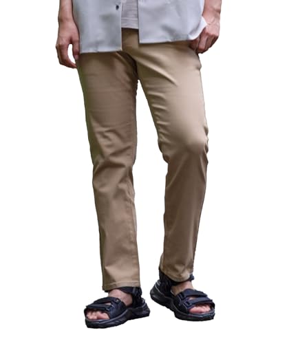 [エドウィン] チノパン ZED JEANS メンズ ストレッチ ポケット ロングパンツ ボトムス ベージュ:S