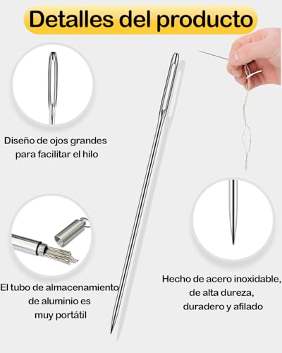 Opiniones de Agujas para coser a mano los 5 mejores. 12 Imagen adicional
