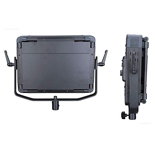 Iluminador Painel LED Nicefoto LED-880A 50w Slim Video Light Bi-Color 3200k-6500 (2x Baterias e Font