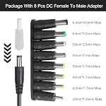 USB C to DC 5.5mm x 2.1mm Power Cable Cord, USB C Input to DC 12V Out Charging Cable, Work with PD Charger and PD Power Bank, Output DC 12V 3A MAX 36W - Image 3