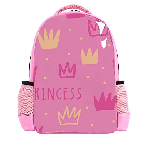 Sac à dos d'écolier pour garçon au motif écossais rose avec bretelles rembourrées