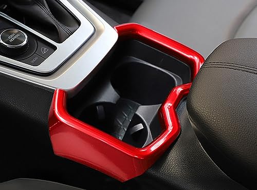 Portavasos para consola central Toyota RAV4 2019-2025 Rojo miniatura 3