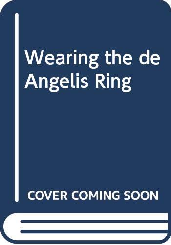 Wearing the de Angelis Ring [Large Print] 0263261859 Book Cover