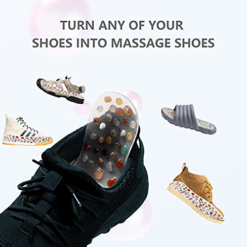 Byriver Plantar Fasciitis Relief Insoles Shoes Inserts For Men Women, Foot Massager For Plantar Fasciitis, Reflexology Mat Slippers Sandals, Relief Feet Tension Stiffness, Gift For Runners (41) #TOP3