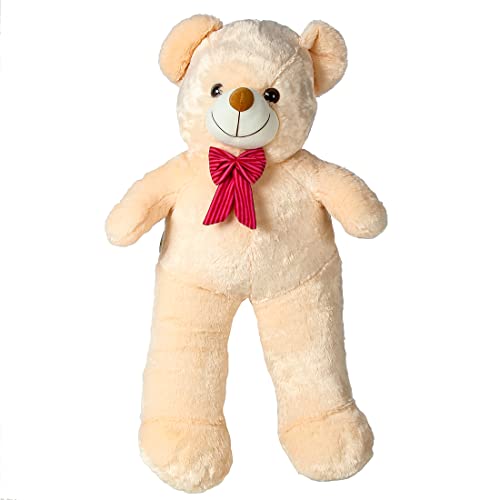 Image of Ultra 48 inch Teddy Bear Fully Stuffed Soft Plush Toy for Kids in Butter Animal Toy Gift Birthday Anniversary Christmas Diwali Home Decore