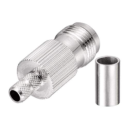 Kit connecteur TNC a sertir faible perte compatible cable coaxial RG400