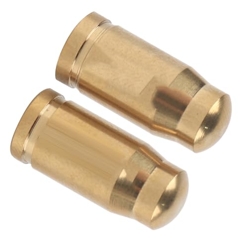 Valve Cap, Bike Valve Caps Fashionable with Lightweight Bike Tire Caps for Inner Tube (Gold)