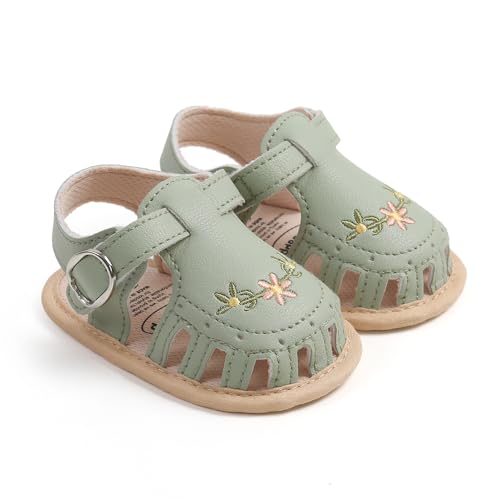 Image of Infant Baby Boys Girls Summer Sandals Party Wedding Dress Flats Shoes Newborn Crib Shoes First Walkers Prewalkers 0-18 Months