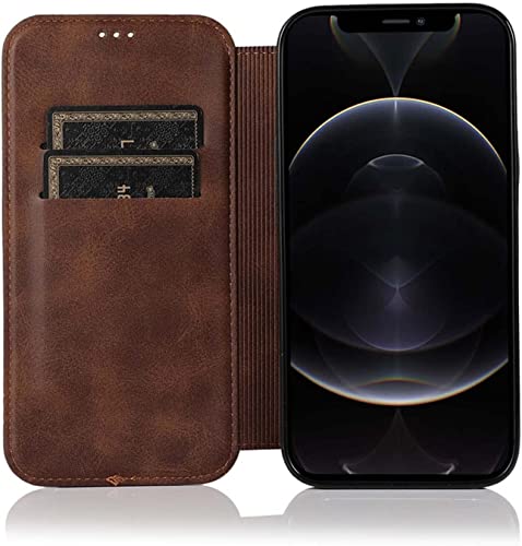 Funda Clamshell iPhone 14 Plus de piel ideal para oficina y viajes 3