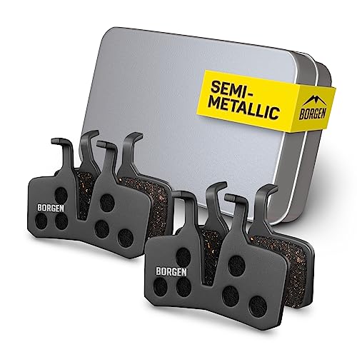 Borgen 2 Pairs Bike Brake Pads Bicycle Brake Pads Compatible with Magura 9 P Bicycle Brakes Pads. Suitable for Magura MT5 MT7 Hydraulic Disc Brake Pads for Replacement