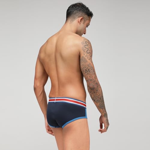 Image of Zoiro Men's Brief | Soft Band | Soft No-Marks Elastic | Breathable Innerwear | Pack of 1 | Color May Vary