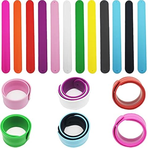 Bracelets slap CTRICALVER 12 pcs Cover