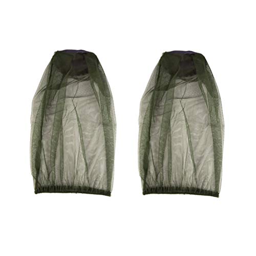 Chapéu de sol LIOOBO 10 peças para uso ao ar livre com máscara de pescoço de malha, chapéu de pescar