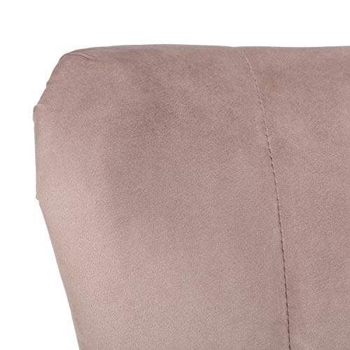 Sillón Retro Glam Terciopelo Malva miniatura 4