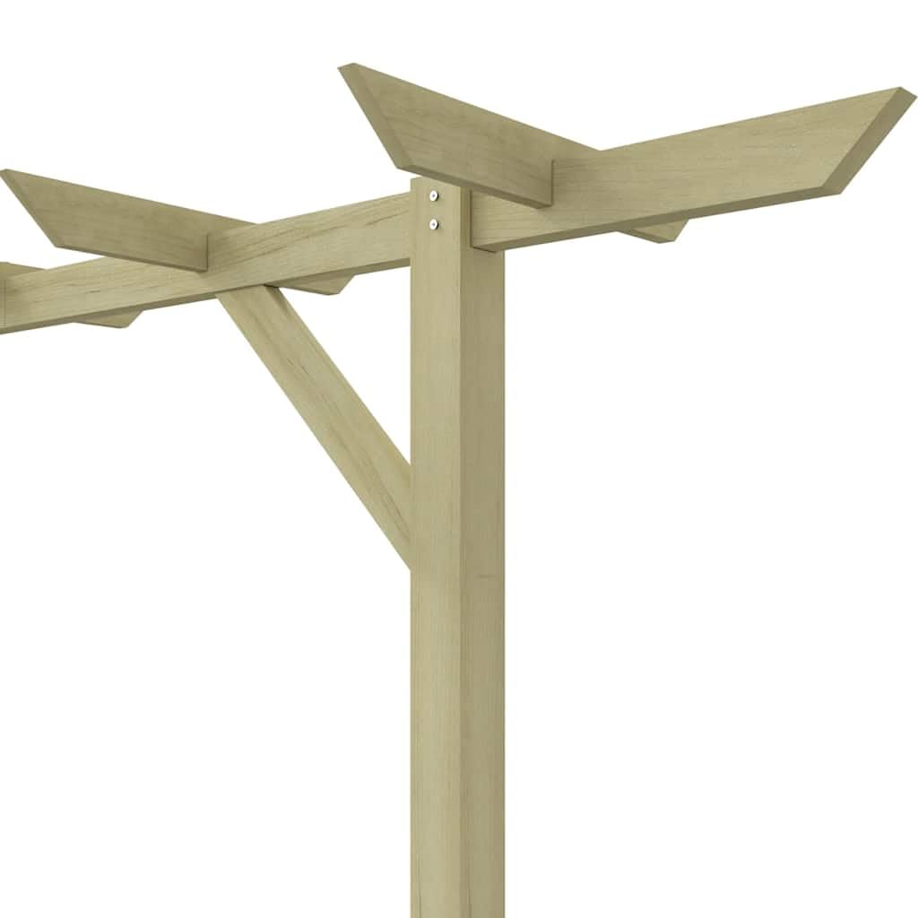 Drewniana pergola ogrodowa 205x40x203 cm