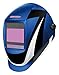 Westward Auto Darkening Welding Helmet, Black/Blue/White, Professional-Digital, 5 to 8, 8 to 13 Lens Shade - 44R232