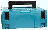 Makita 821550-0 Makpac Gr.2, Langlebig und Robust, 157 mm & Pattex Kleben statt Bohren Klebeband, extra starkes doppelseitiges Klebeband – Ansicht 3