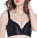 Frauen Bralette Dchen Spur Keine Keine Spitze Felgen Einstellbare Bequeme Größen Dicke Becher Einteilig Sammeln Bra Elegante Vintage Normallacks Unterwäsche Underwear
