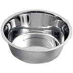 Kerbl Stainless Steel Bowl for Dogs and Apos, 4000 ml