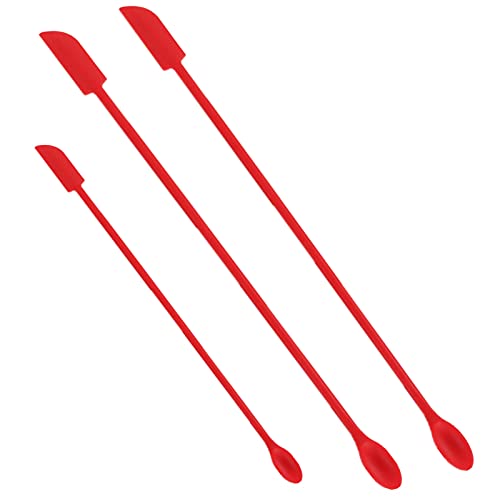 Beauty Spatula Set - Mini, Reusable, Long & Small Spatulas to Get Last Drop from Lotion Bottles (3pcs)