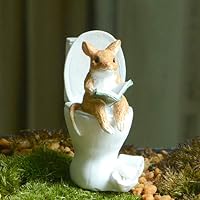 Amazon.co.jp: トイレとカエル オブジェ カエル F グッズ 置物 玄関