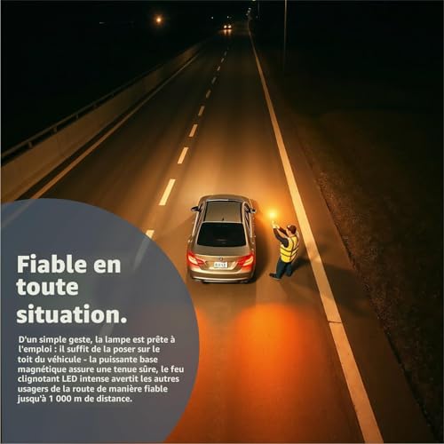 TK Gruppe Timo Klingler Lampe d’Avertissement V16 – IDADA 21020060 – Homologation UE – Auto & Voiture – Triangle 2026 – vue 4