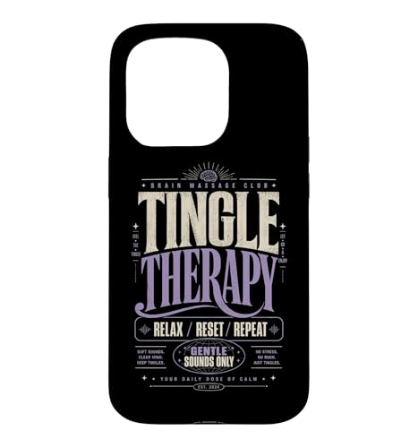 Tingle Therapy �]�}�b�T�[�W�N���u ASMR�����b�N�X �X�}�z�P�[�X iPhone 15 Pro �p