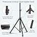 NiuNyuNeu Pair of Speaker Tripod Stands Height Adjustable from 43.7'' to 70.8'' PA DJ Party Tripod Speaker Stand 35mm Compatible Insert