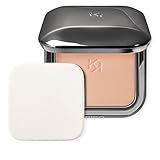 Base de maquillaje compacta en polvo uniformadora de acabado mate SPF 30, ideal para pieles de normales a grasas
