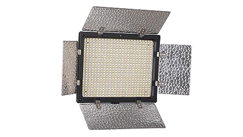 Image of Osaka LED Video Light OS 576 Slim with 10800 mAH F980 Battery & Ultra Fast Charger for All DSLR and Video Cameras and YouTube Video Shooting