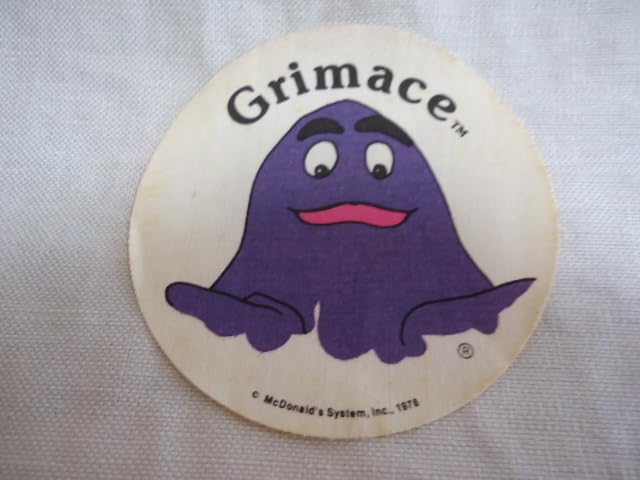 スーパーレア！　1970’s グリマス　ウオールクロック　マクドナルド スーパーレア！ 1970's グリマス ウオールクロック マクドナルド