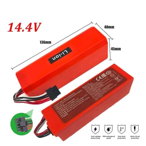 Batería compatible con Xiaomi Mop 2 Pro 2 MJSTS1 soluciona problemas de carga corta 3