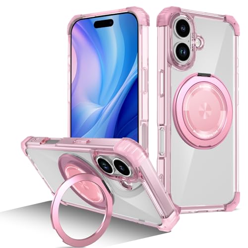 Coque antichoc iPhone 17 rose fine pour protéger votre écran des chutes