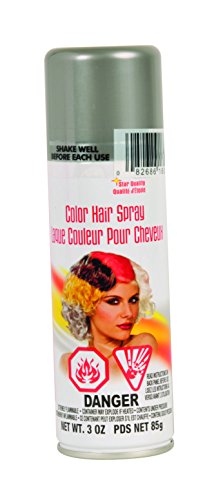 Rubies Color Hairspray, Silver miniatura 1