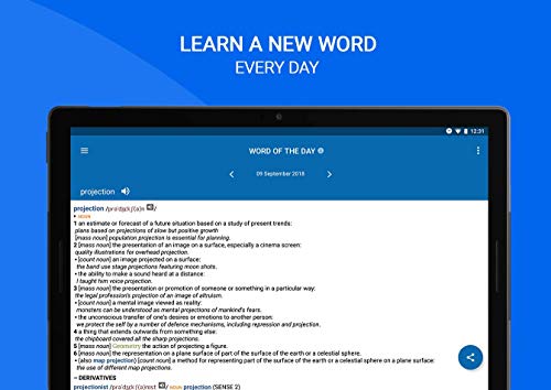 Image of Oxford Dictionary of English smartphone / tablet app - Android and iOS - Lifetime License (Made in the USA)