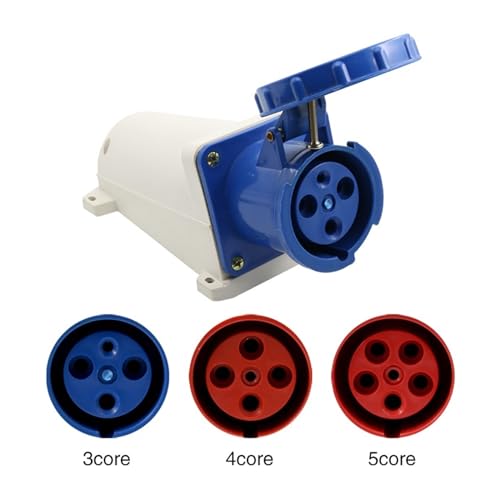 Conector industrial de aviación 125A con protección impermeable IP 7